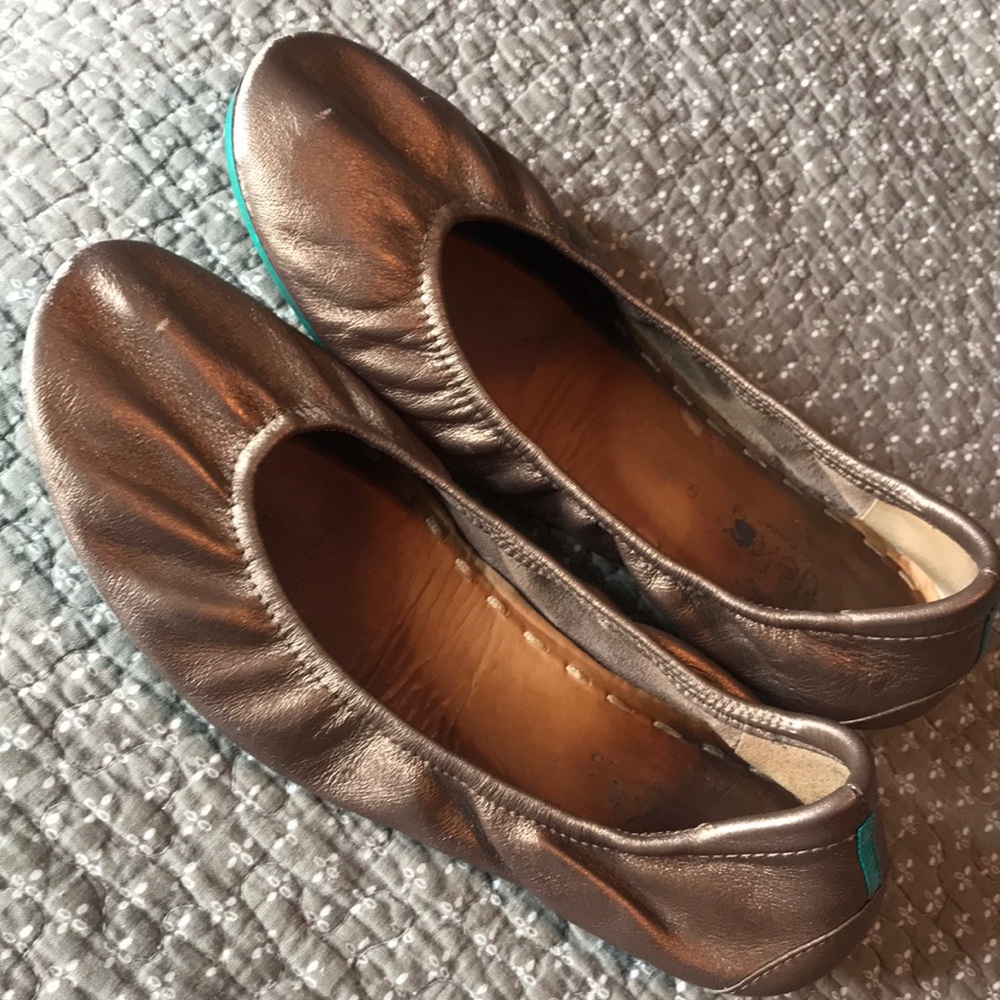 Tieks Metallic Bronze